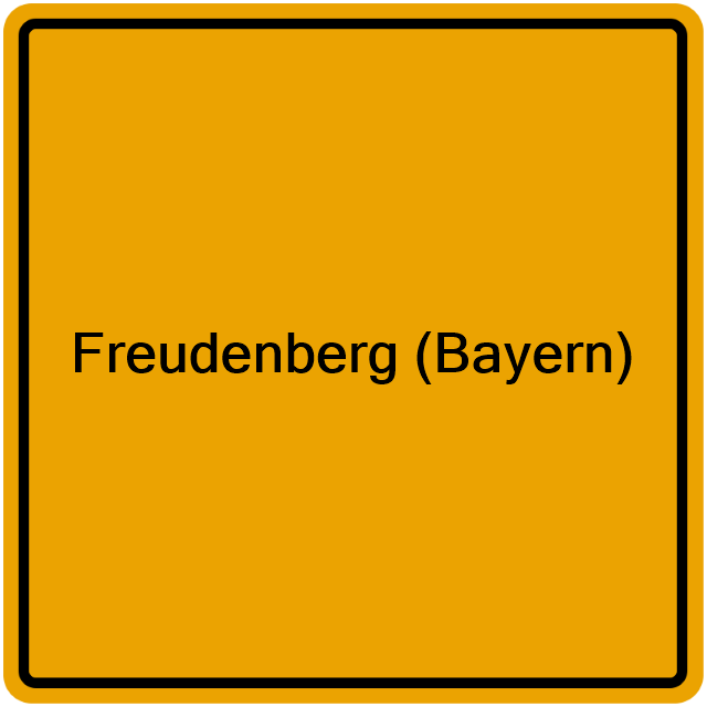 Einwohnermeldeamt24 Freudenberg (Bayern)